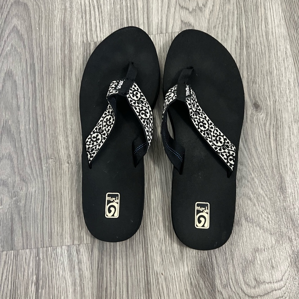 Teva Mush Flip Flops-Women size 12